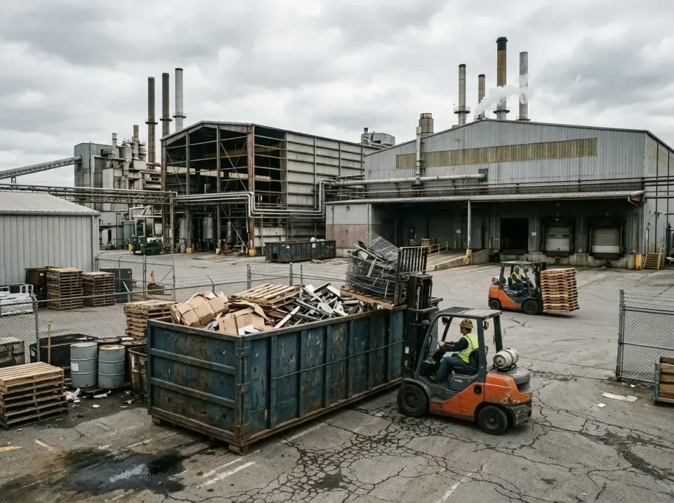 industrial-factory-scrap-conta-003 — frequently asked questions, Cheap Roll-off Dumpster Rentals in Harrisburg, OR